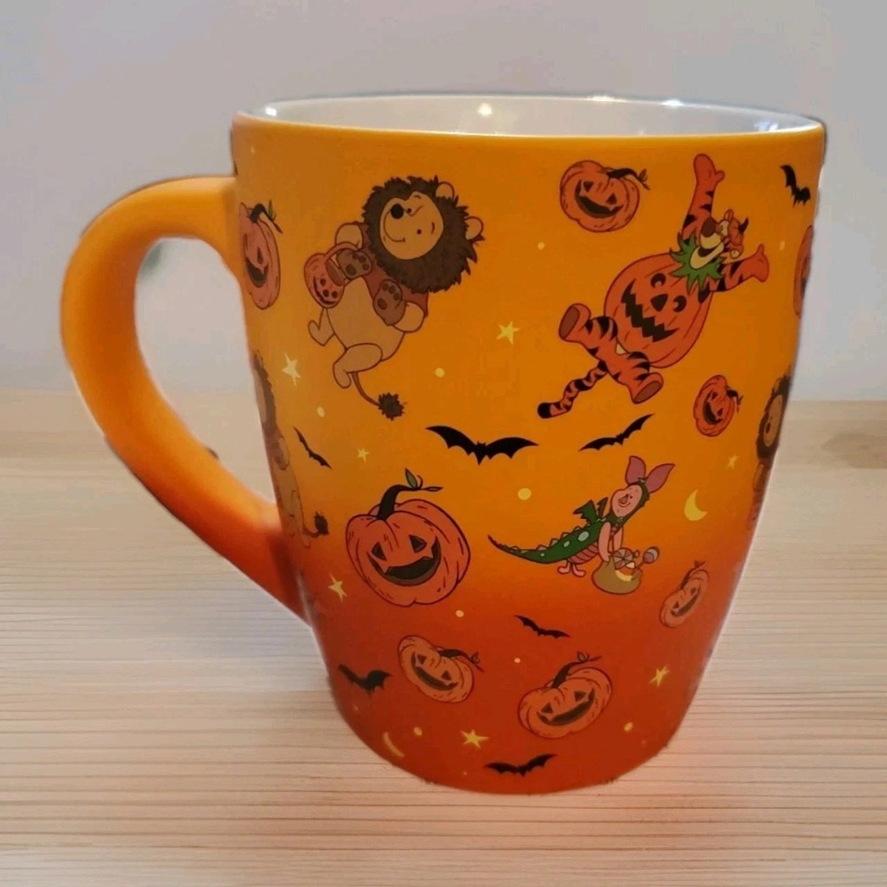 Halloween Winnie The Pooh Coffee Mug with Tigger, Eeyor and Piglet